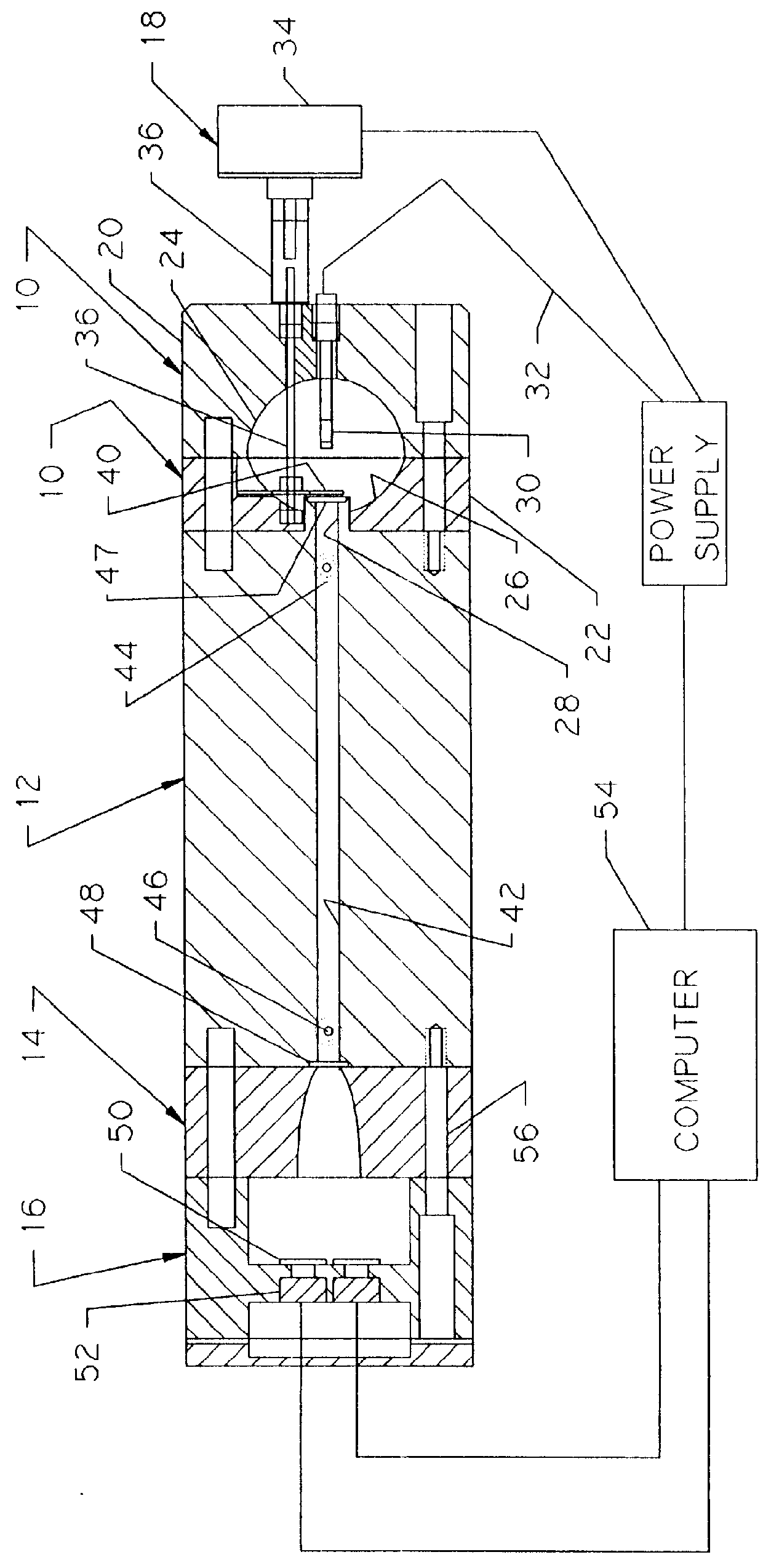 Spectral analyzer with new high efficiency collection optics and method of using same