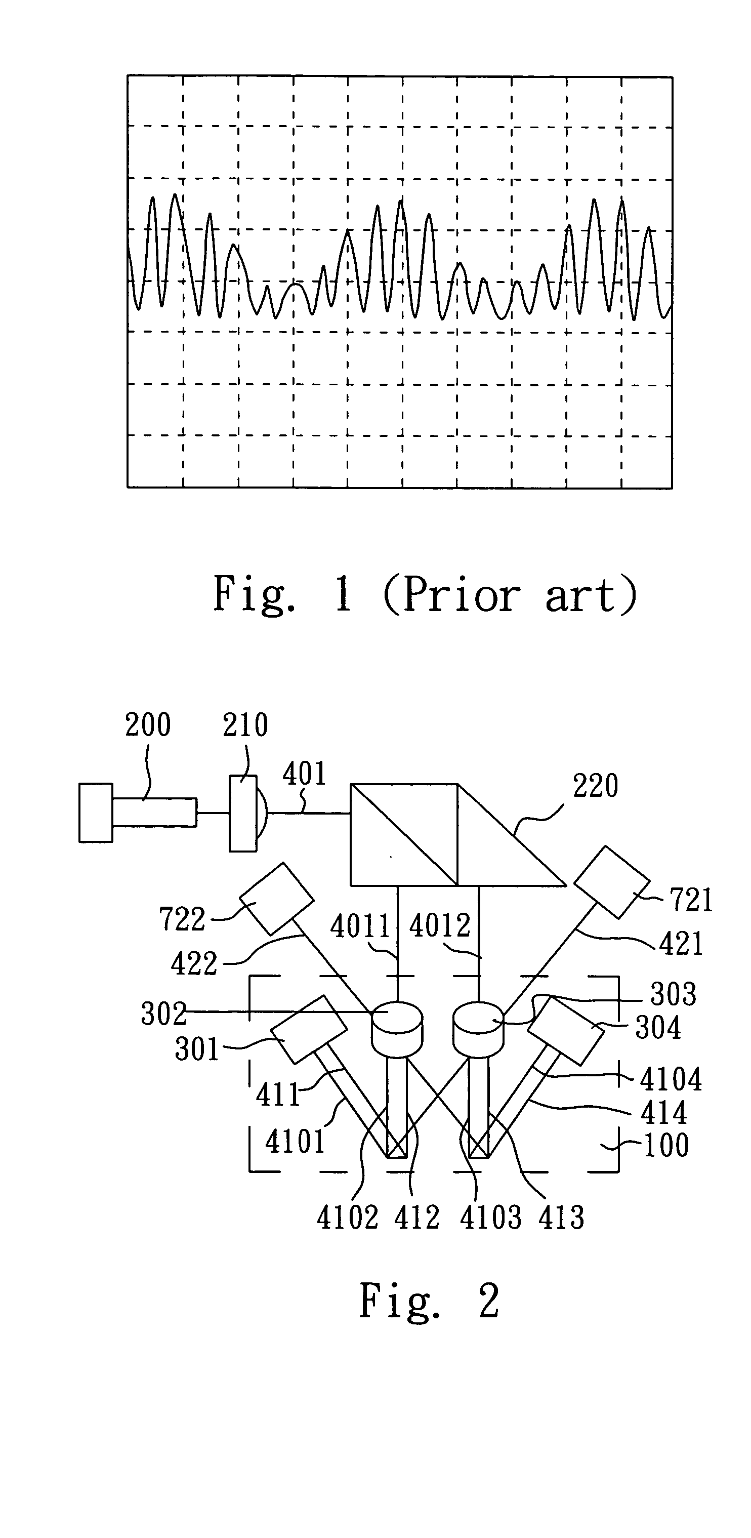 Apparatus for measuring two-dimensional displacement