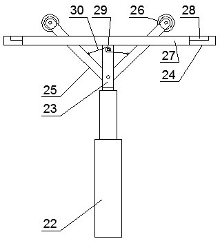 A vehicle-mounted substation