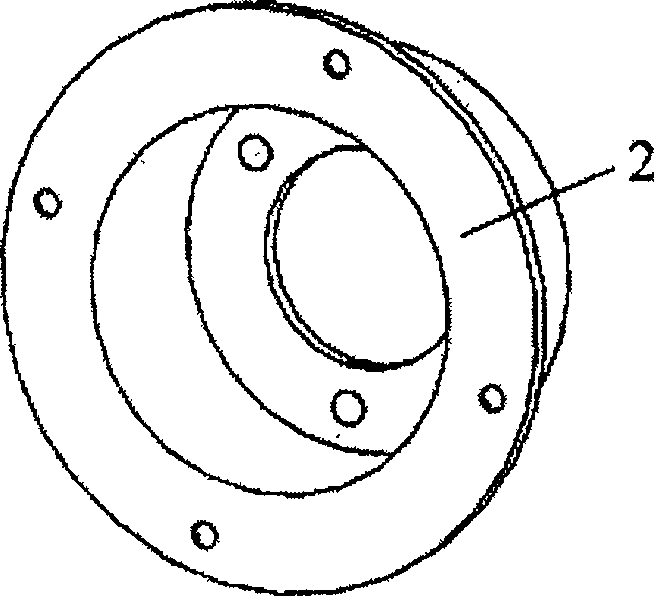 Upper and lower prefastening parallel connection structure six-dimensional force sensor