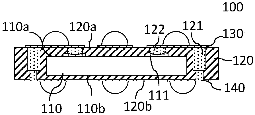 Fan-out type packaging structure and manufacturing method thereof