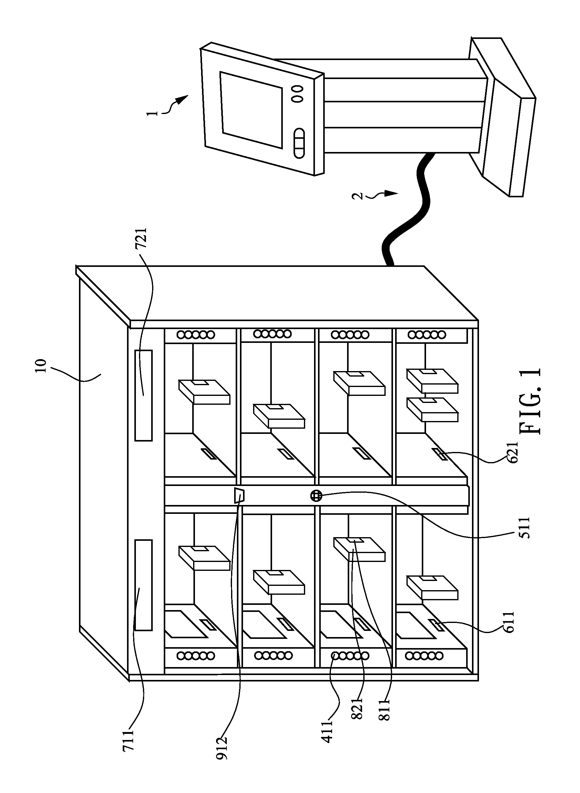 Rfid-based intelligent storage cabinet and the management method thereof
