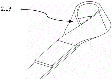 Automobile airbag shell structure