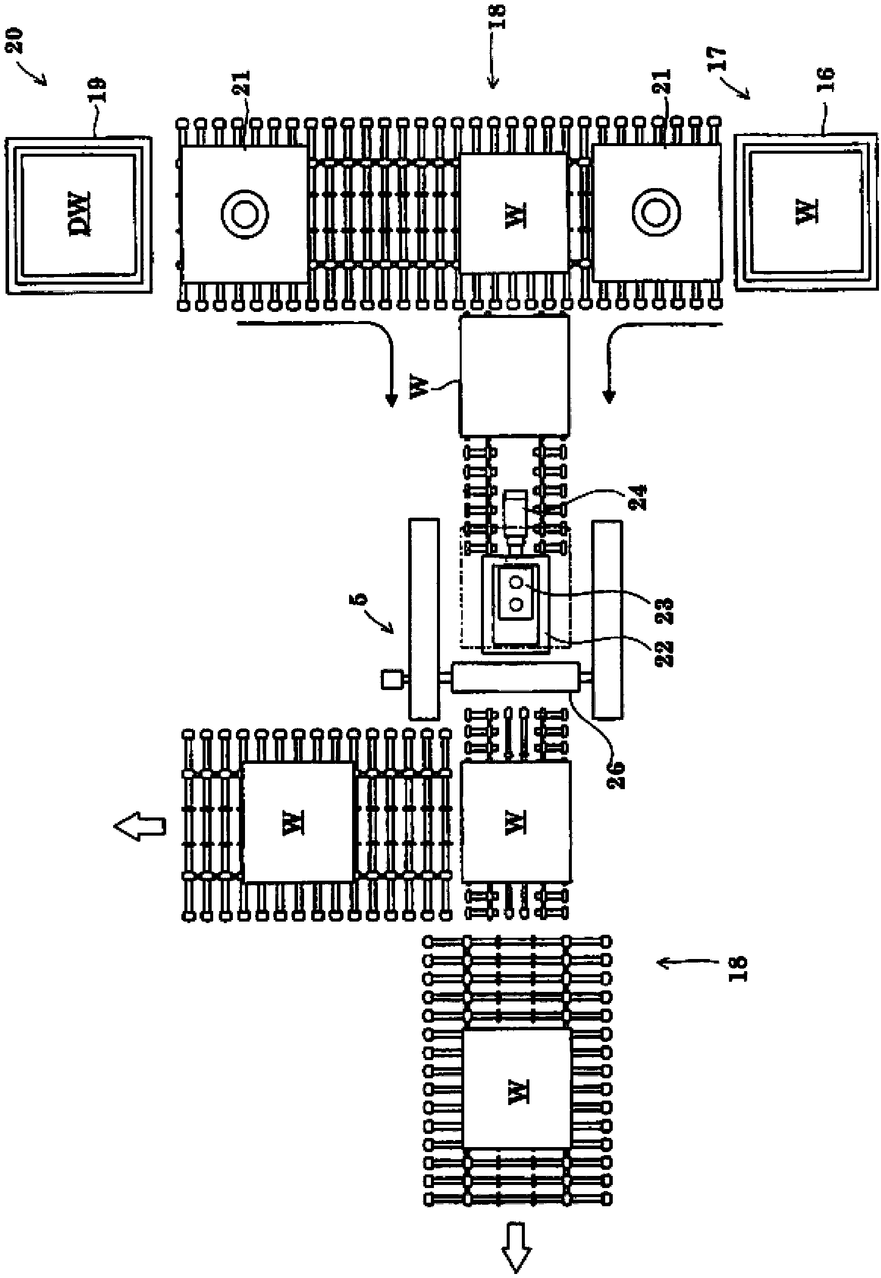 Optical member adhering method, and apparatus using the method