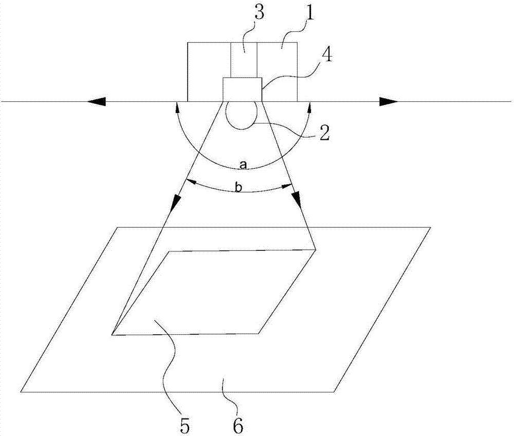 A projection and lighting device