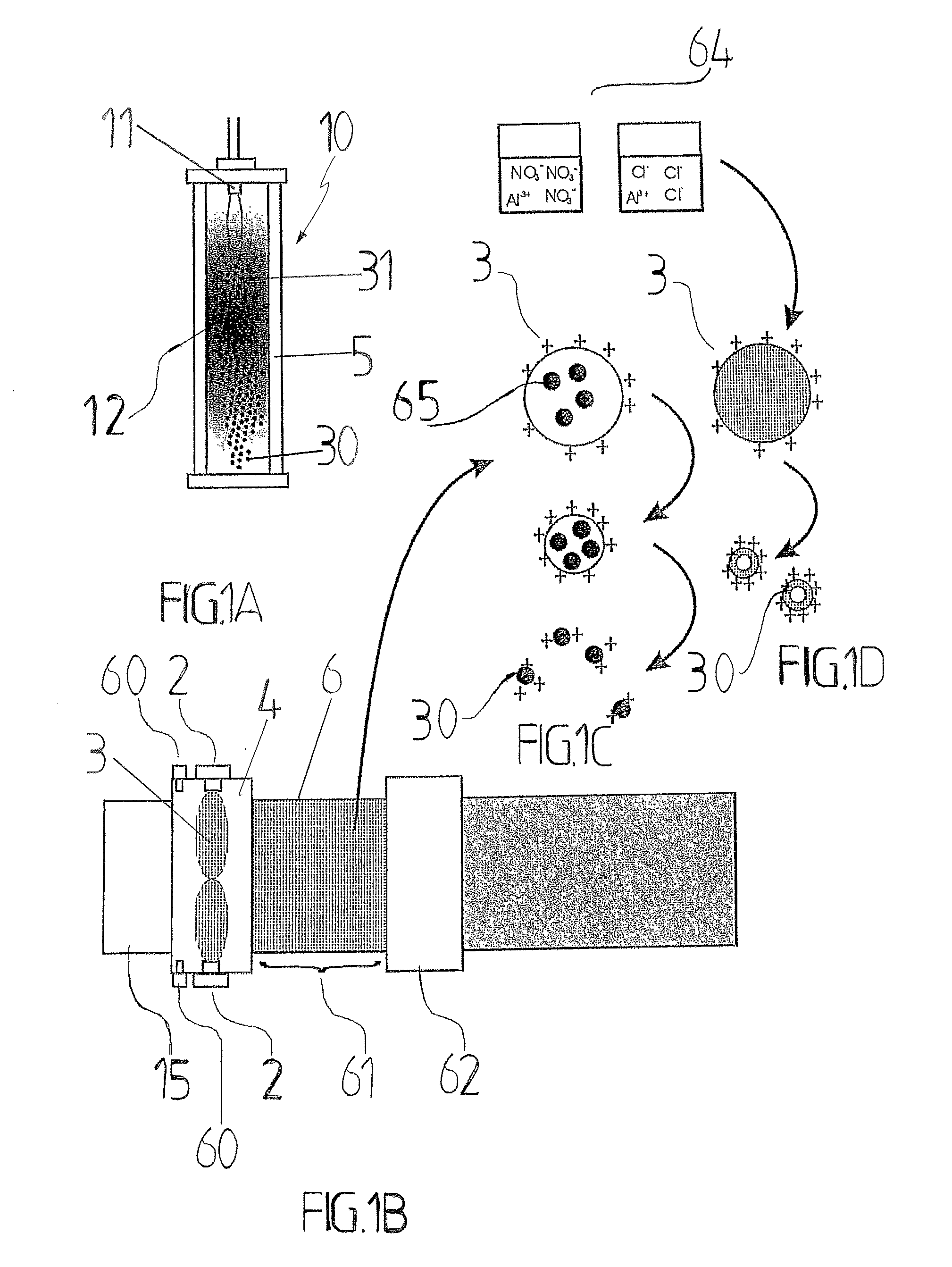 Apparatus and method for charging nanoparticles