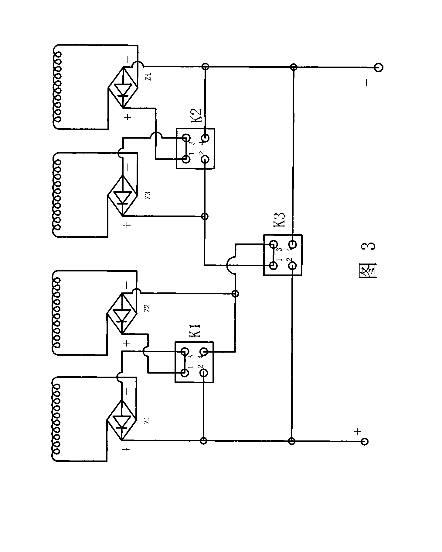 Electronic power variation, speed variation wind power generator