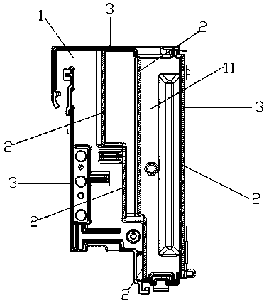 Novel fireproof electrical box applied to air conditioner