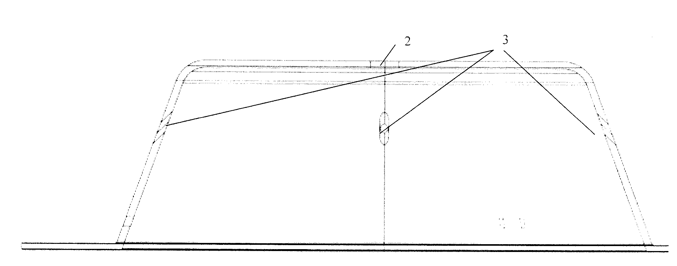 Convection-type radiating LED (light-emitting diode) down lamp