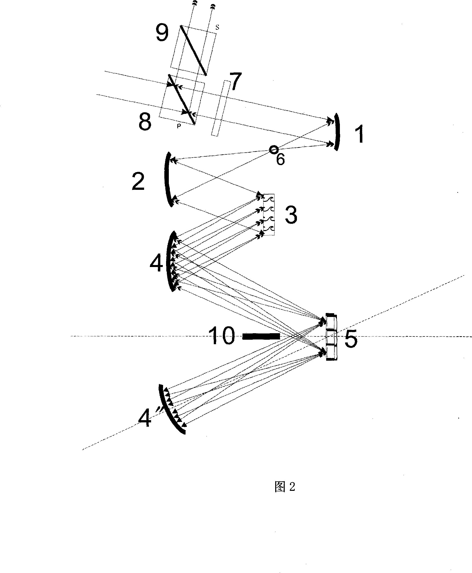 Light spectrum reshaping modulating method for chirp pulse amplification