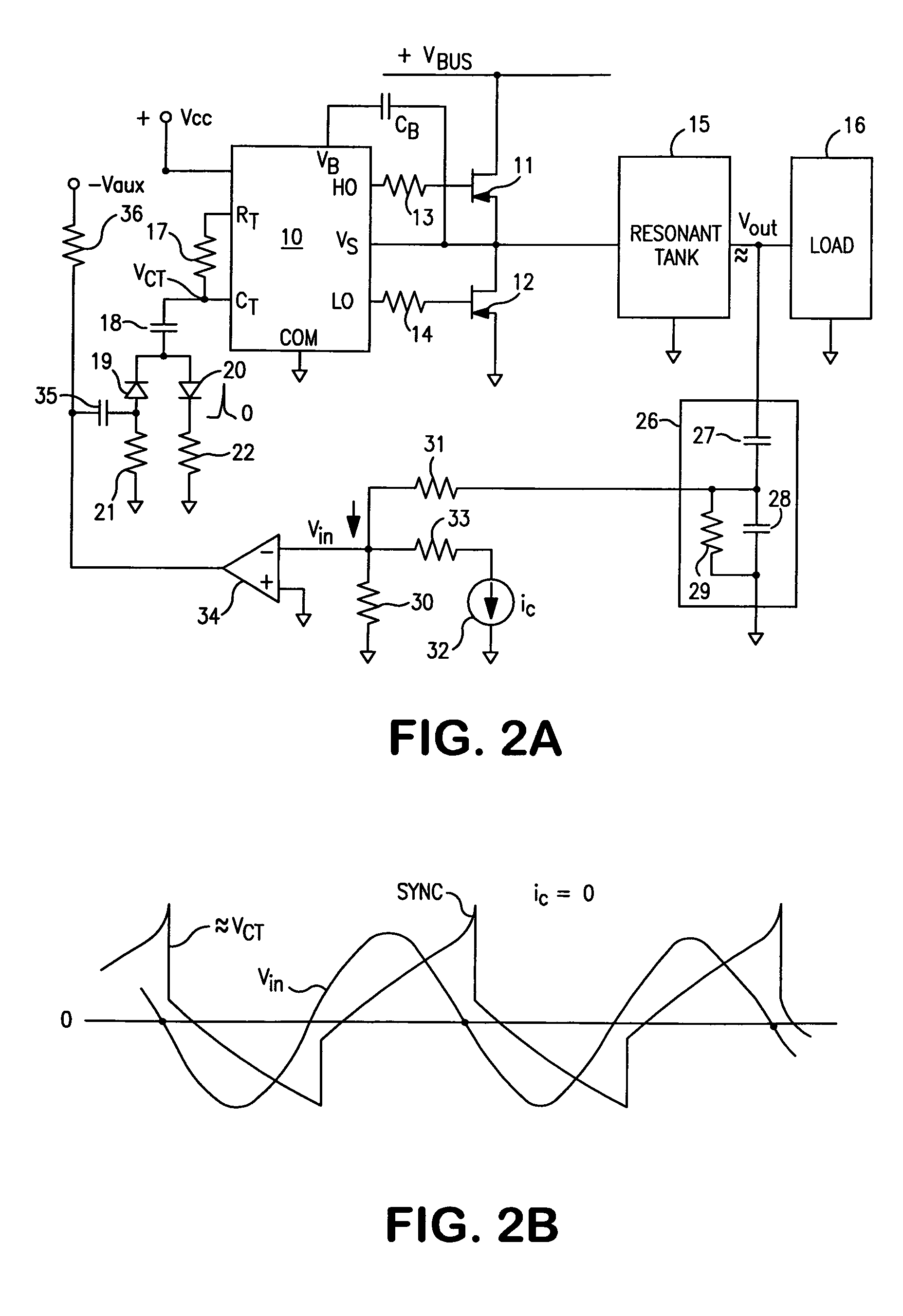Control system for a resonant inverter with a self-oscillating driver