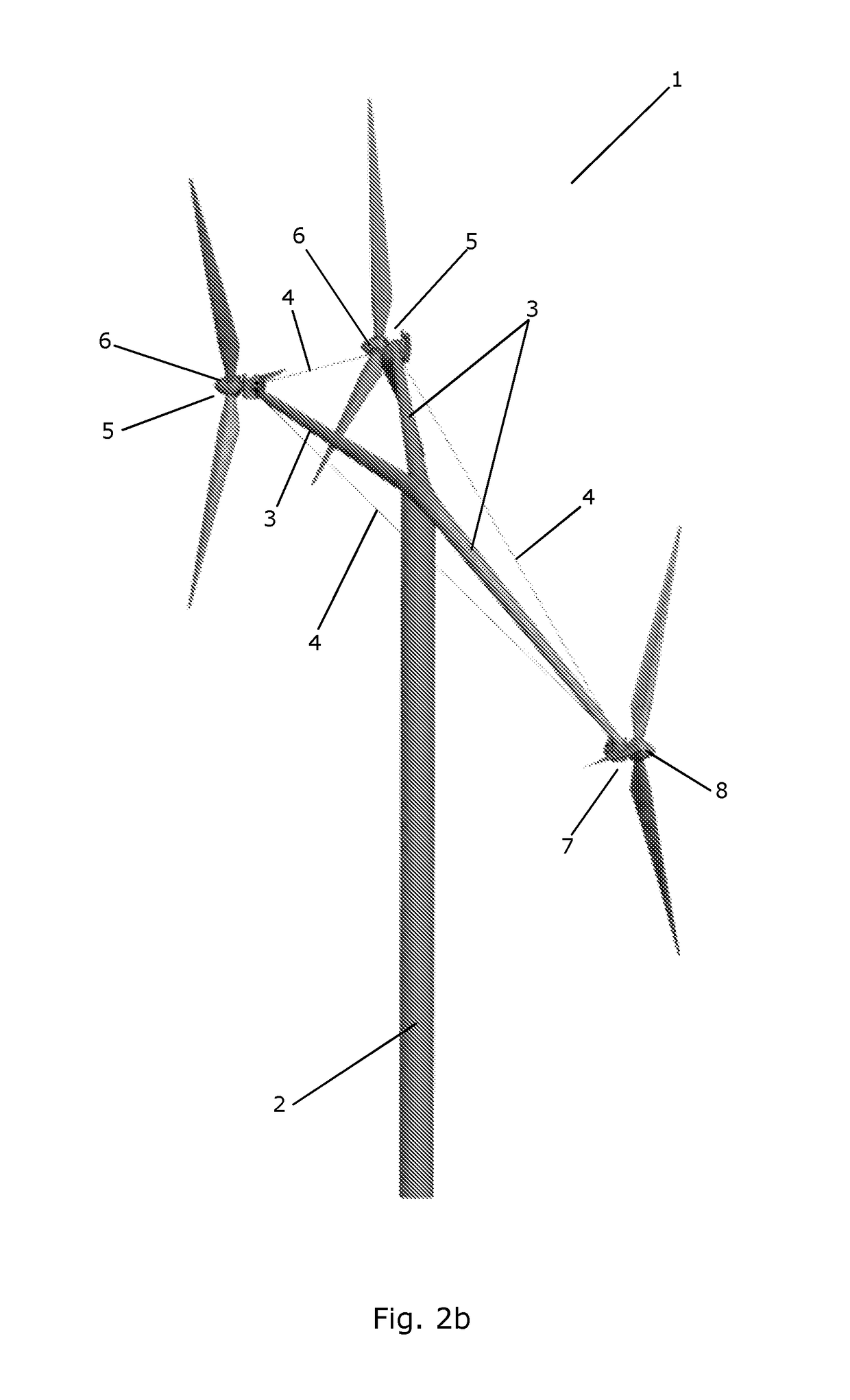 A multirotor wind turbine