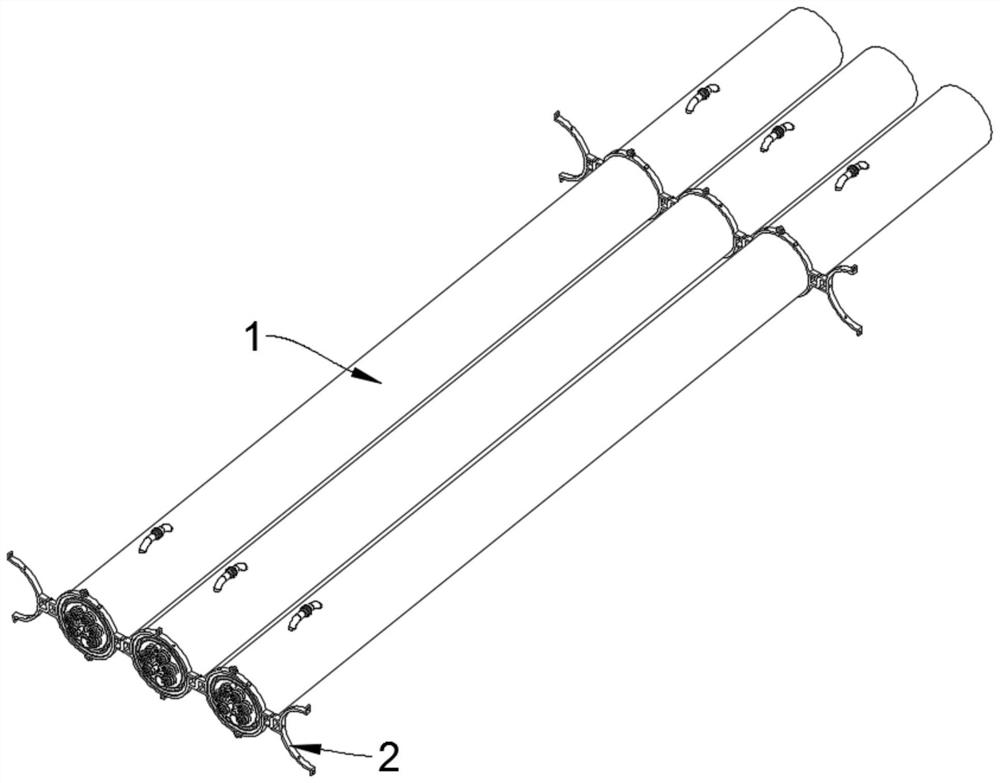 Automatic snow removal cable for cold and cold mountainous areas