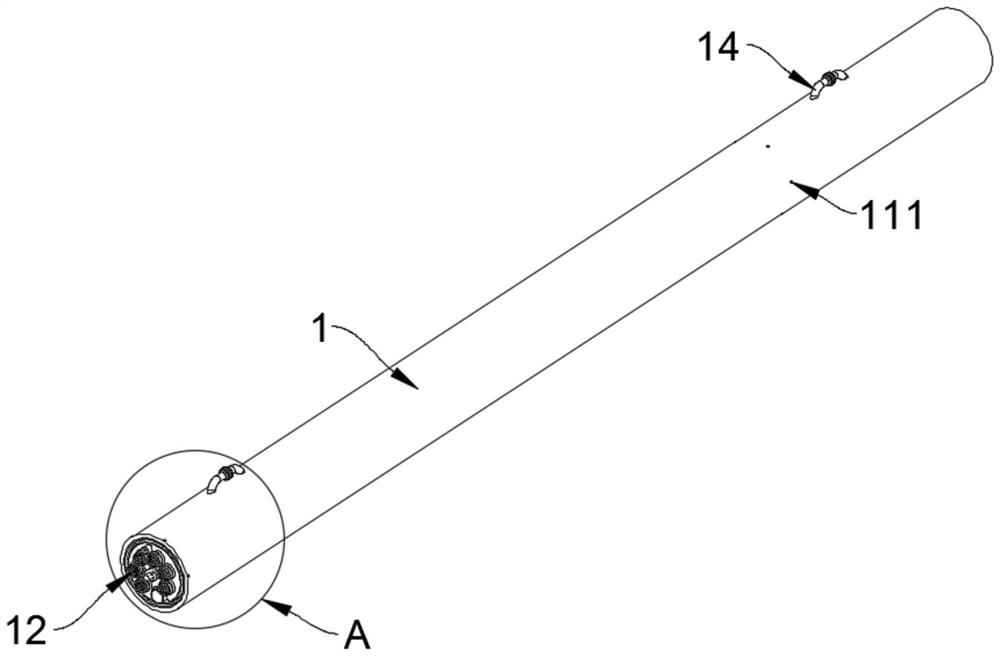 Automatic snow removal cable for cold and cold mountainous areas