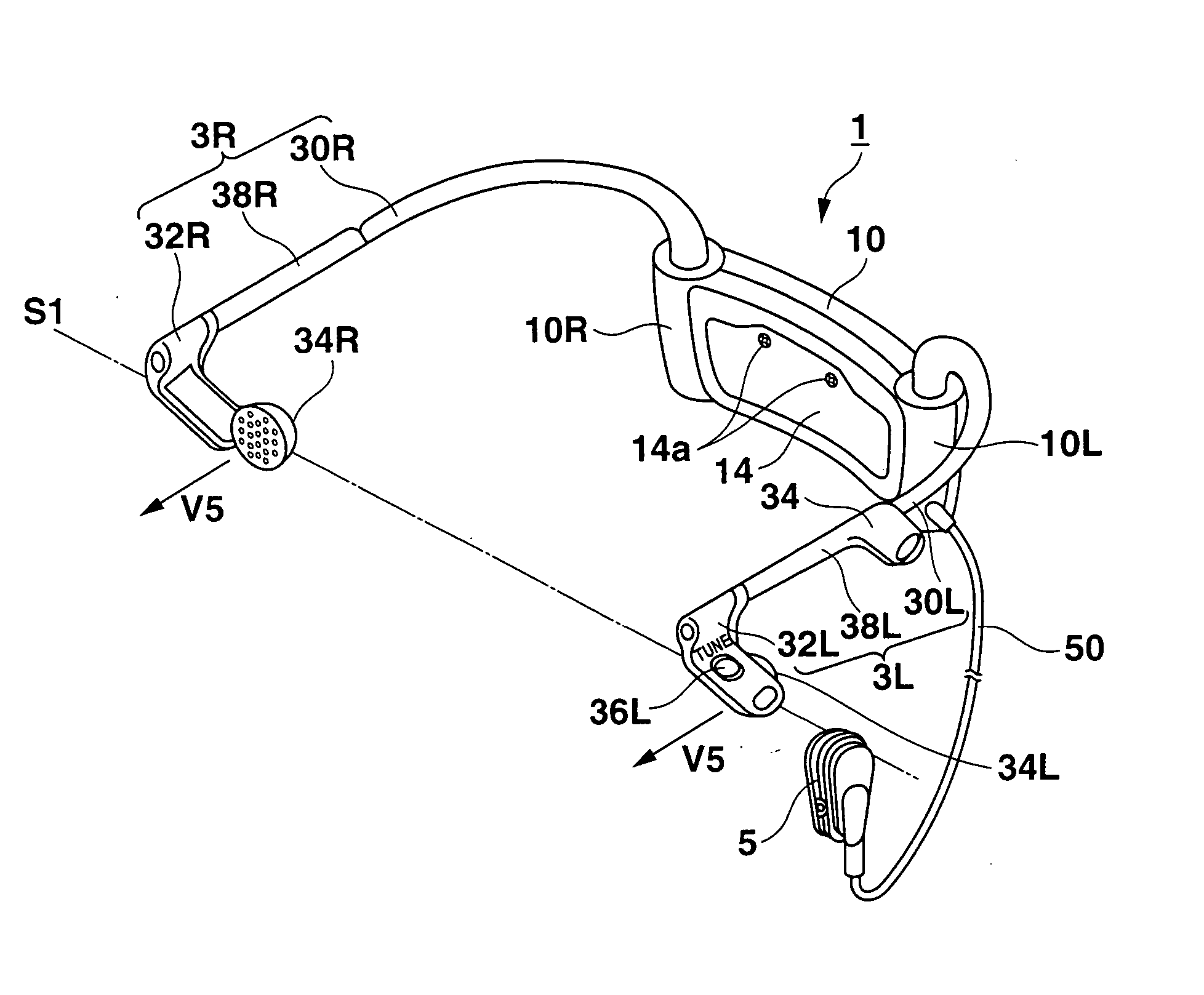 Ear-attaching type electronic device and biological information measuring method in ear-attaching type electronic device