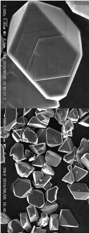 A kind of synthetic method of micropowder level cubic boron nitride single crystal