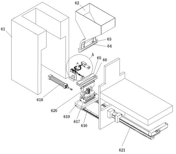 Waste gas treatment device for thermosensitive adhesive production