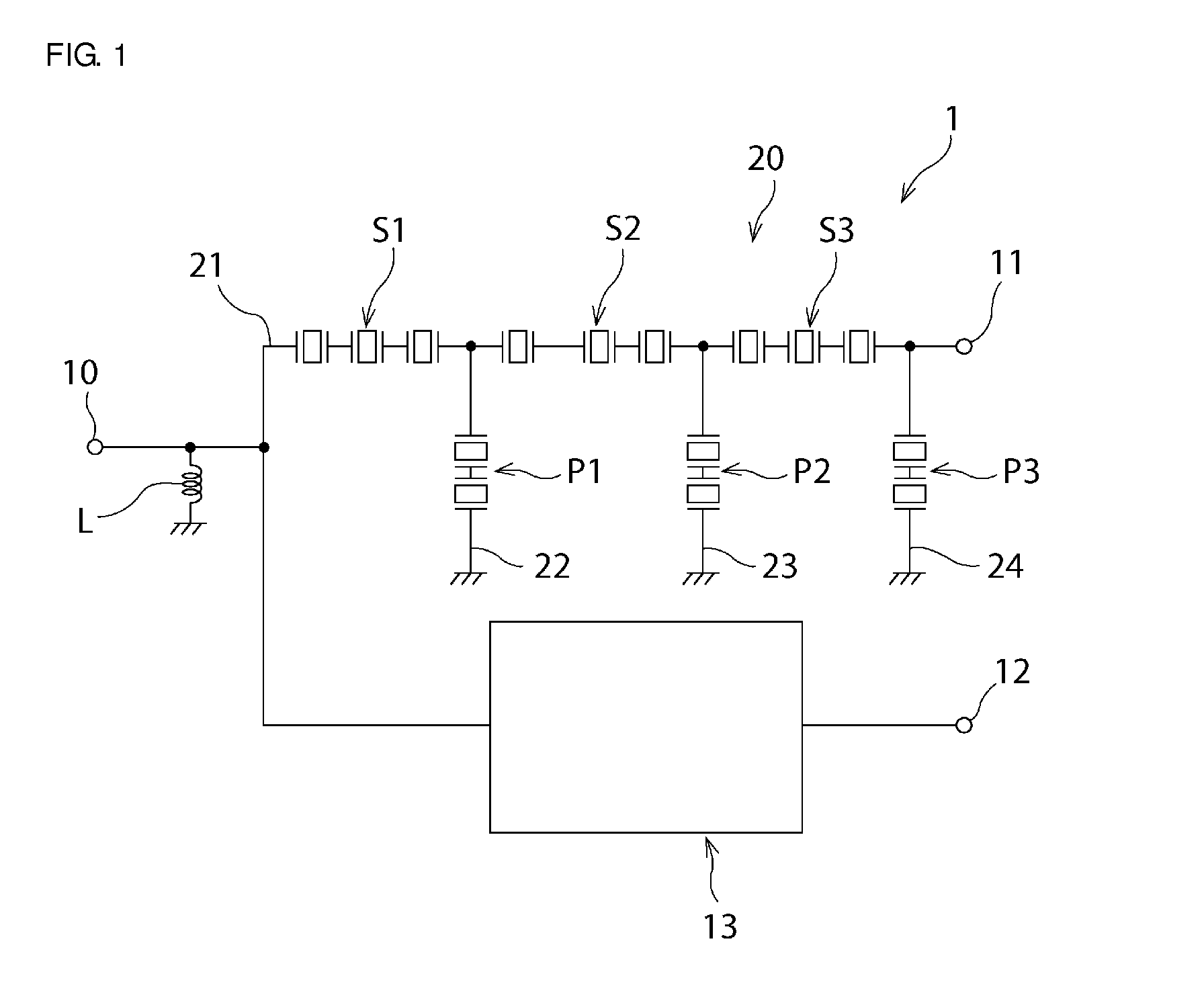 Surface acoustic wave filter device
