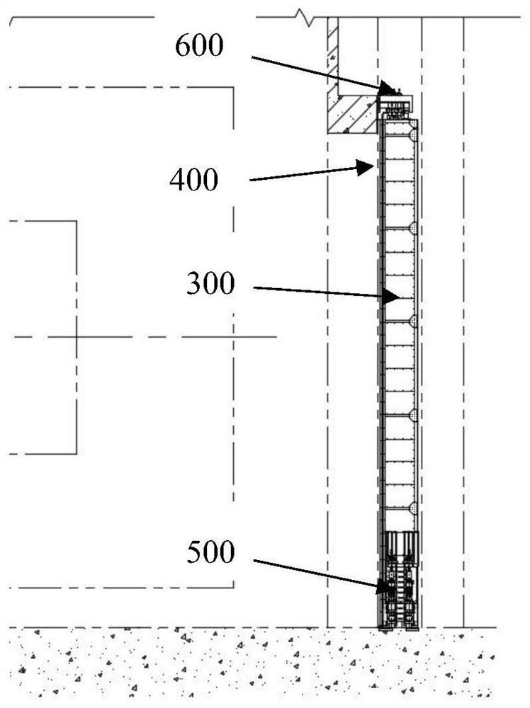 Ultra-large electrically-driven soundproof door structure of wind tunnel anechoic chamber plenum chamber
