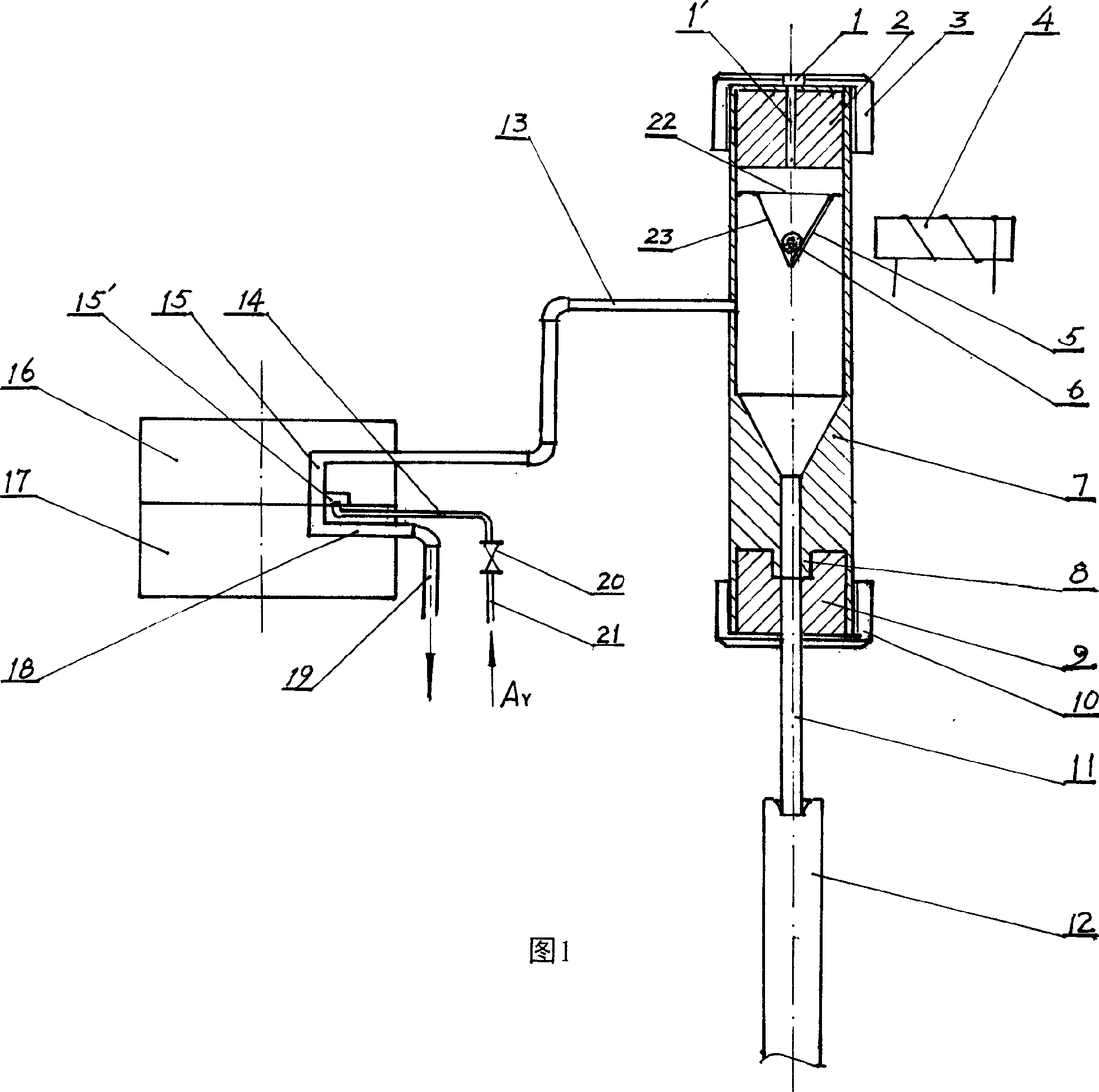 Apparatus and prcoess for filling mercury into fluorescent tubes by circular arranging trolley