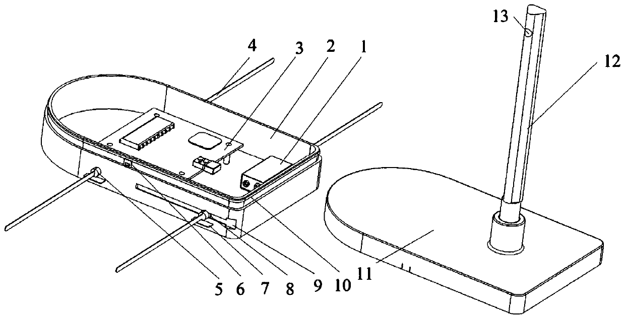 A tactile sensing device for identifying the amount of partial planting of rice plants