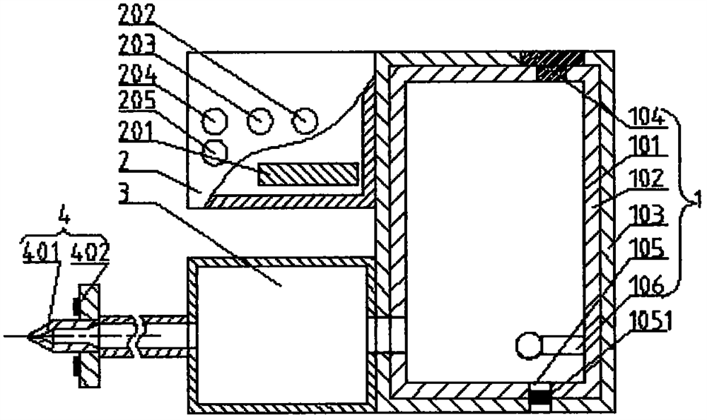 Constipation dredging device and toilet