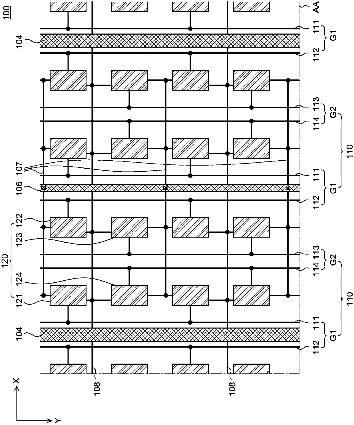 Electro-luminescence display apparatus