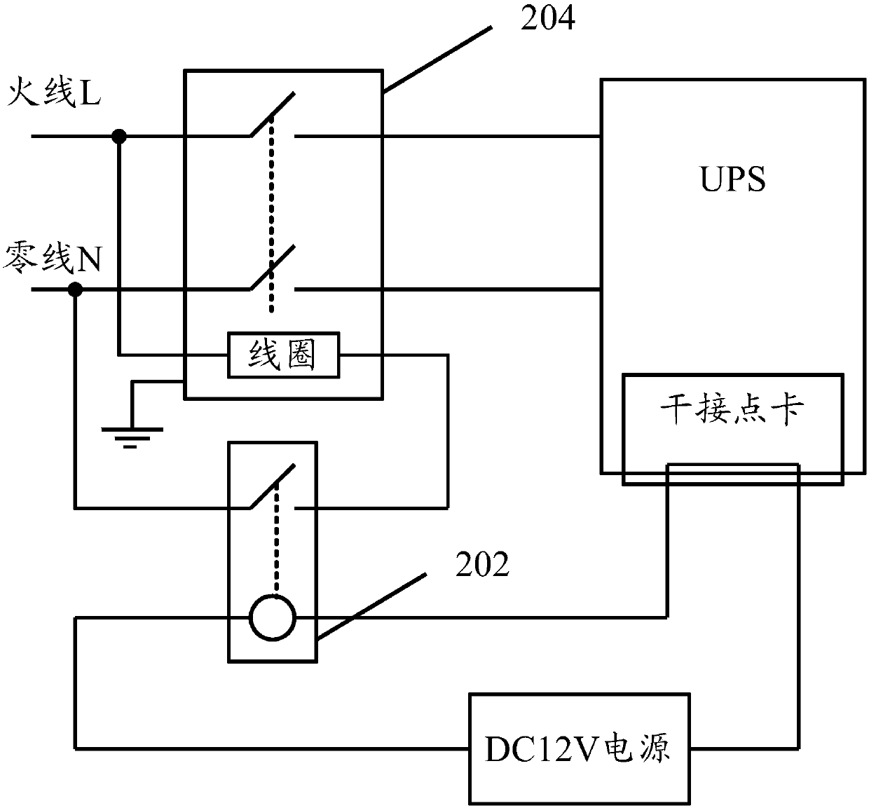 Uninterruptible power supply UPS circuit backflow protection method, device and UPS