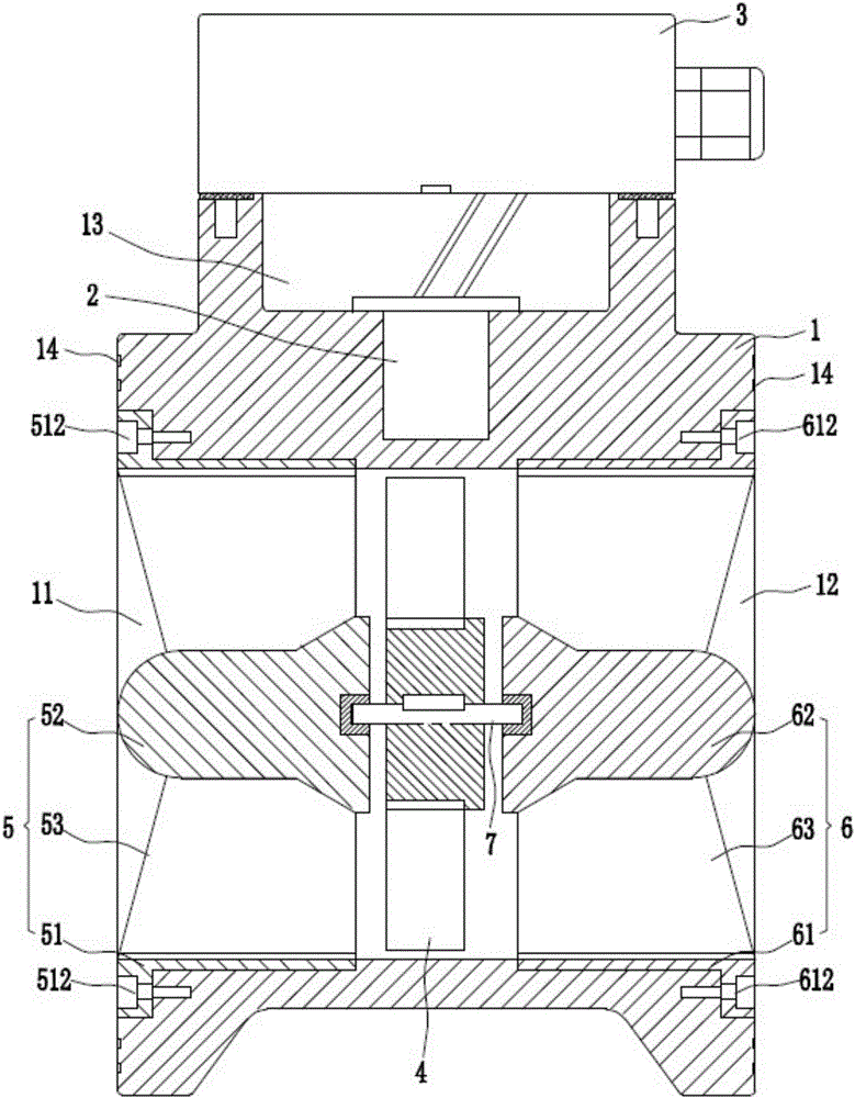 Light high-strength turbine flowmeter