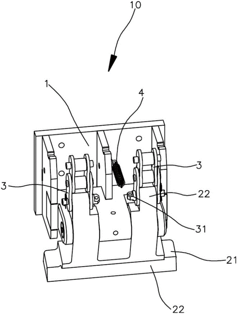 Anti-falling structure and lifting device