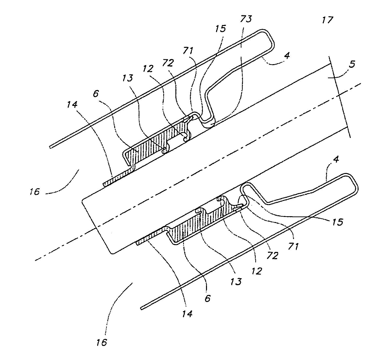 Sealing and safety device for filling a hollow body with a liquid