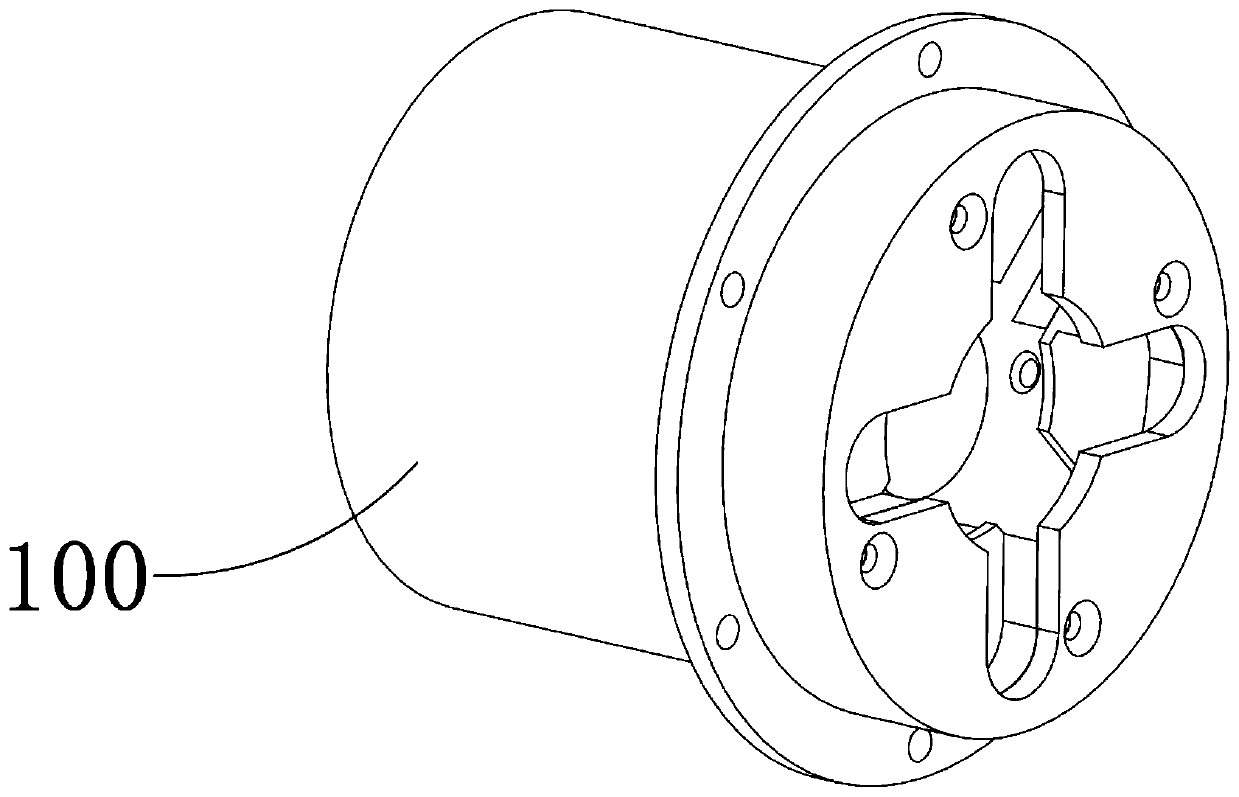 Component method for encrypting data safety conveying channel