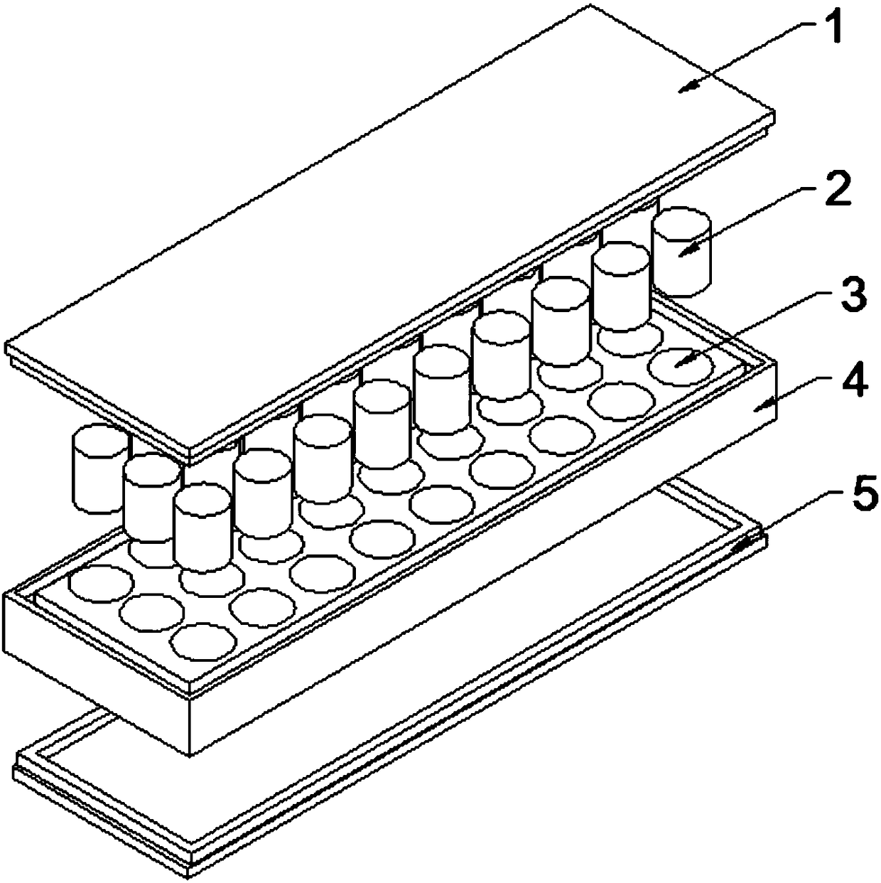 Heat preservation plate based on organic materials