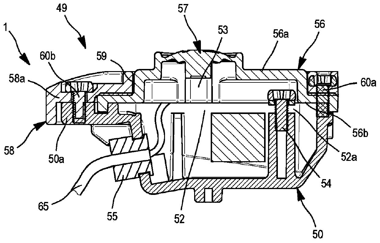 Boiler comprising a sealed housing