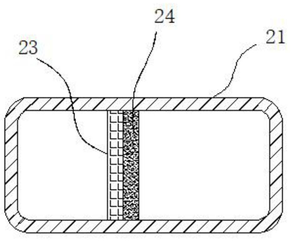 High-pressure vulcanization waste gas treatment device capable of performing heat exchange