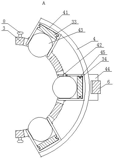 Leg massage device for neurology nursing