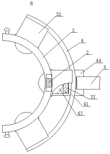 Leg massage device for neurology nursing