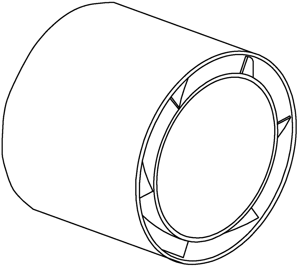 Swirl burner w flame boiler with internal straight external swirl ammonia injection device