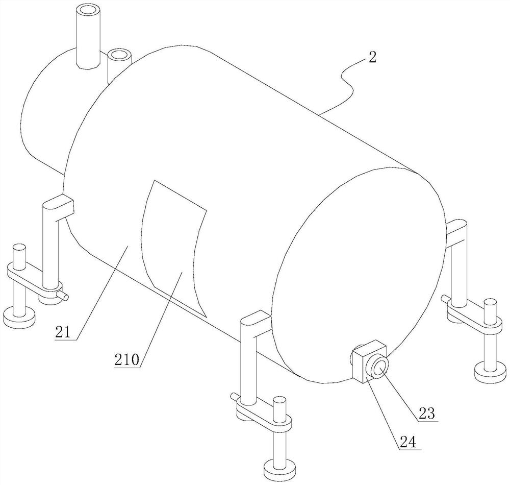 Water drainage device for mine gas extraction pipe