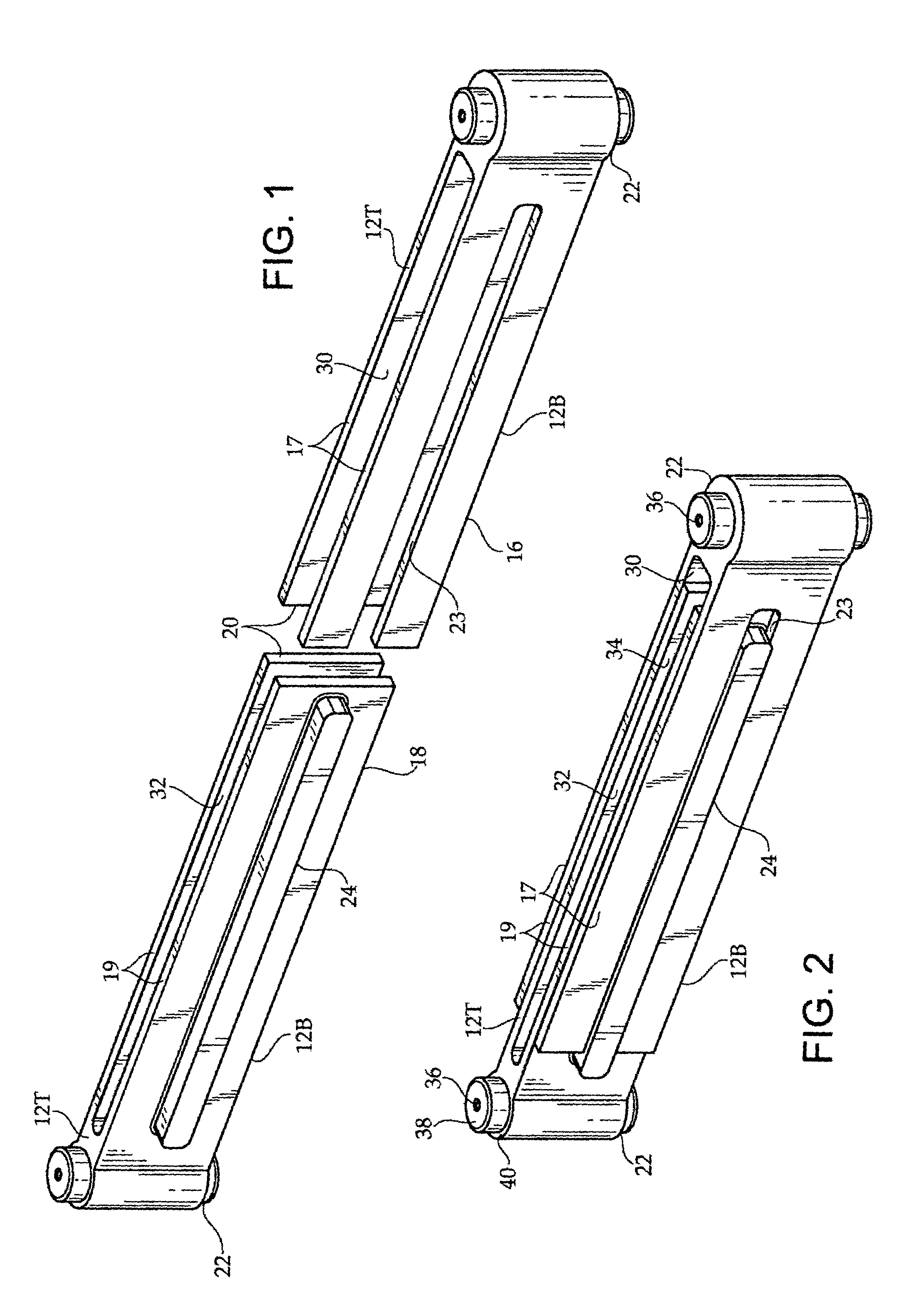 Adjustable osteotomy guide