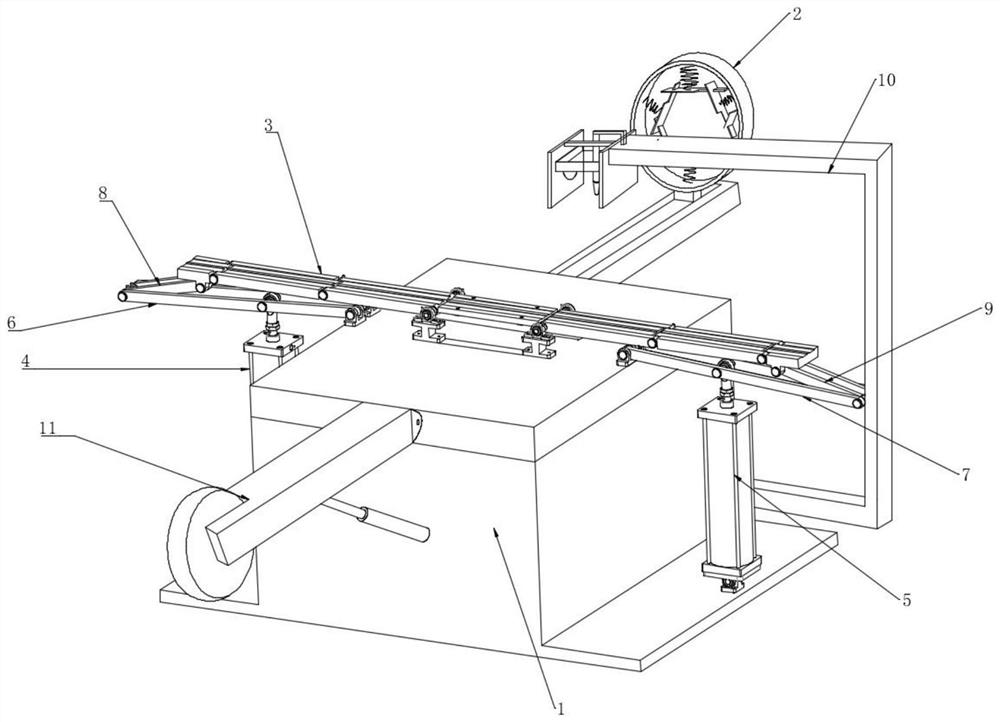 Underdegree-of-freedom steel pipe packaging equipment