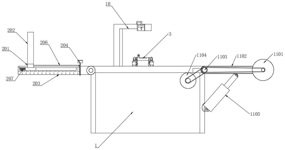 Underdegree-of-freedom steel pipe packaging equipment