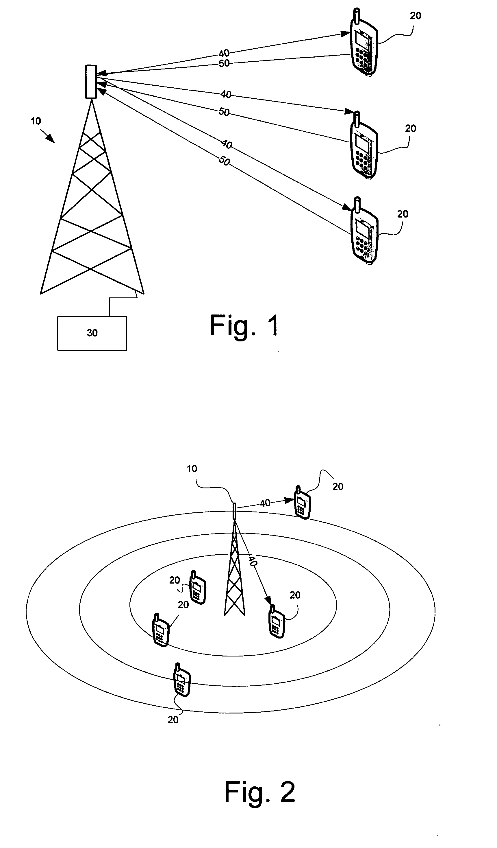 Method and arrangement for transmitting cq1 on the uplink