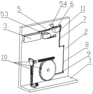 A taper screw tail removal device