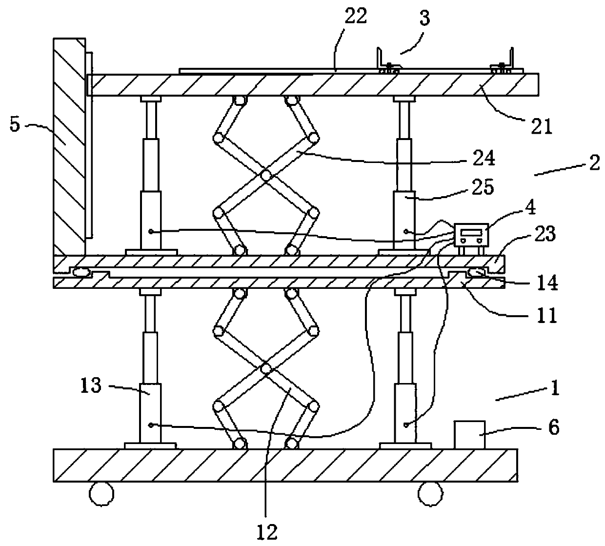 Assembling and disassembling assisted device of supporting roller spherical pad as well as assembling and disassembling method