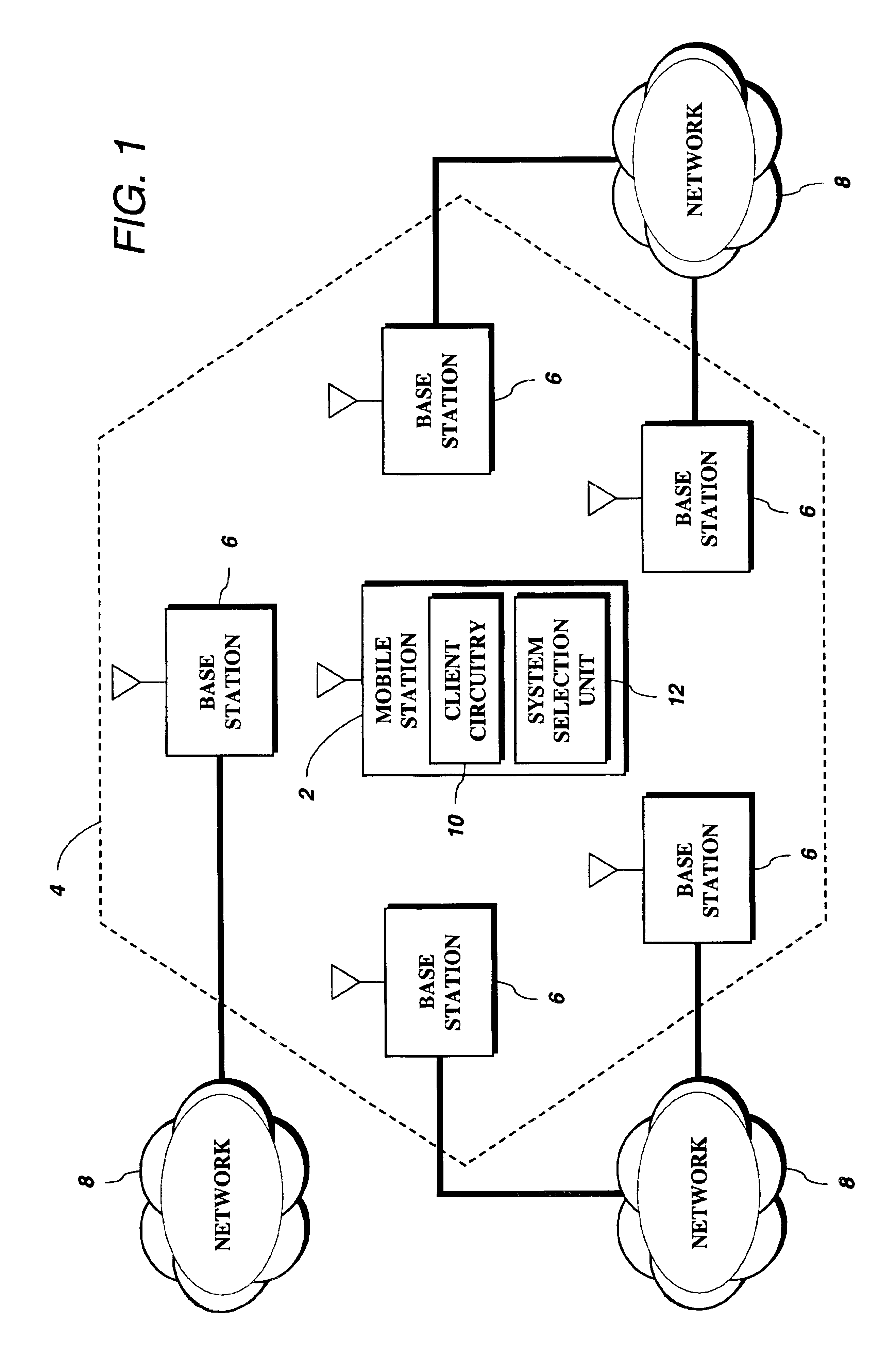 Method and apparatus for configurable selection and acquisition of a wireless communications system