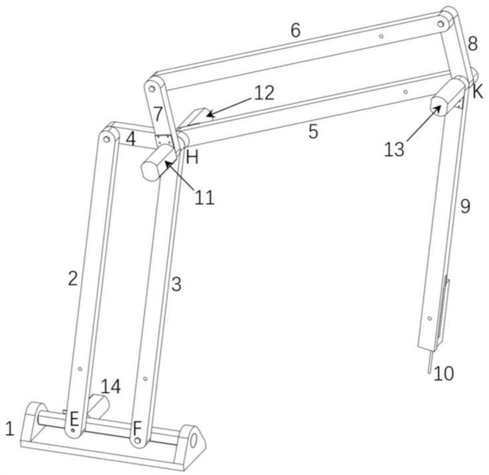 A variable-angle rcm actuator and surgical device