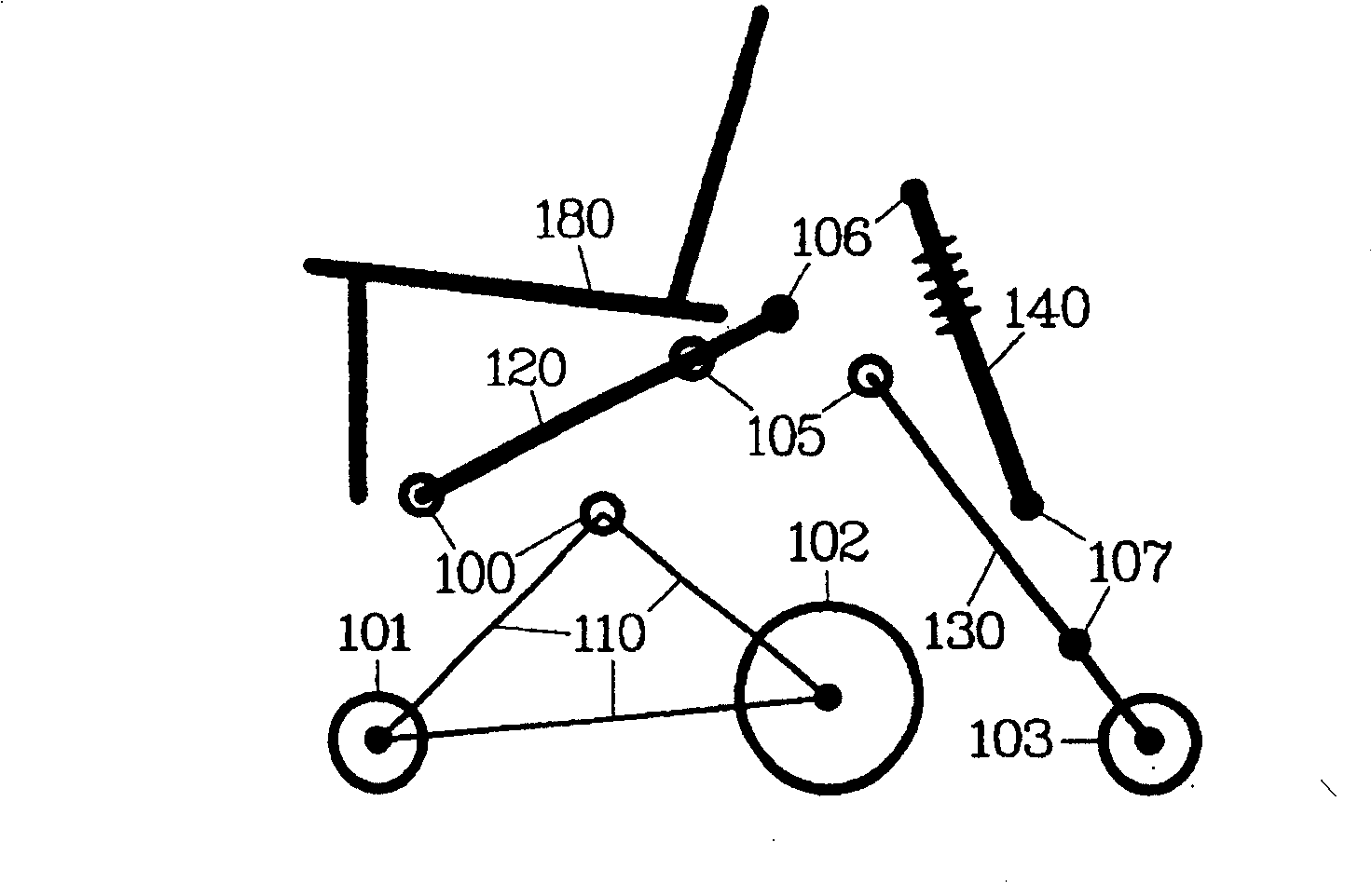 Walk-substituting vehicle