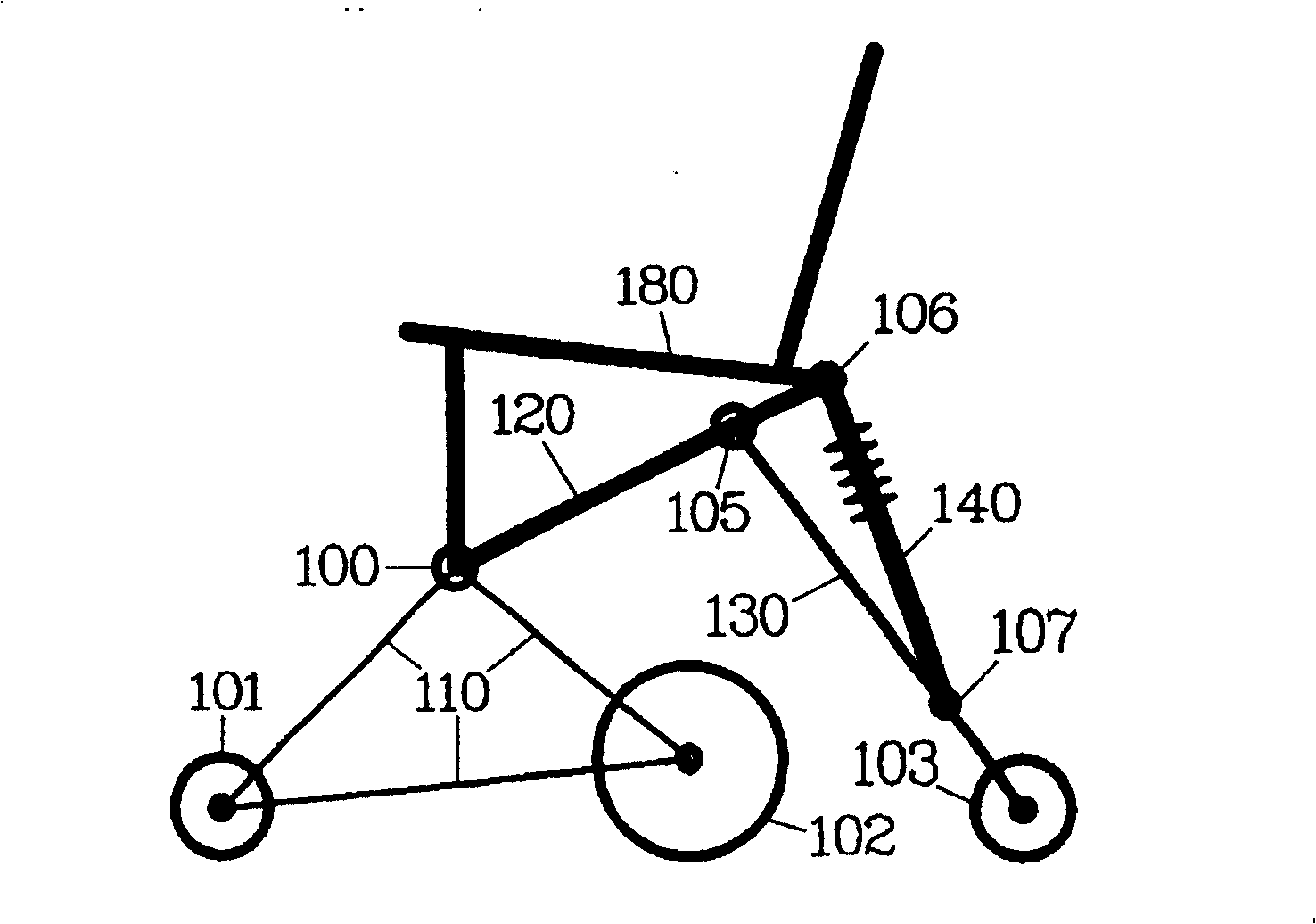 Walk-substituting vehicle