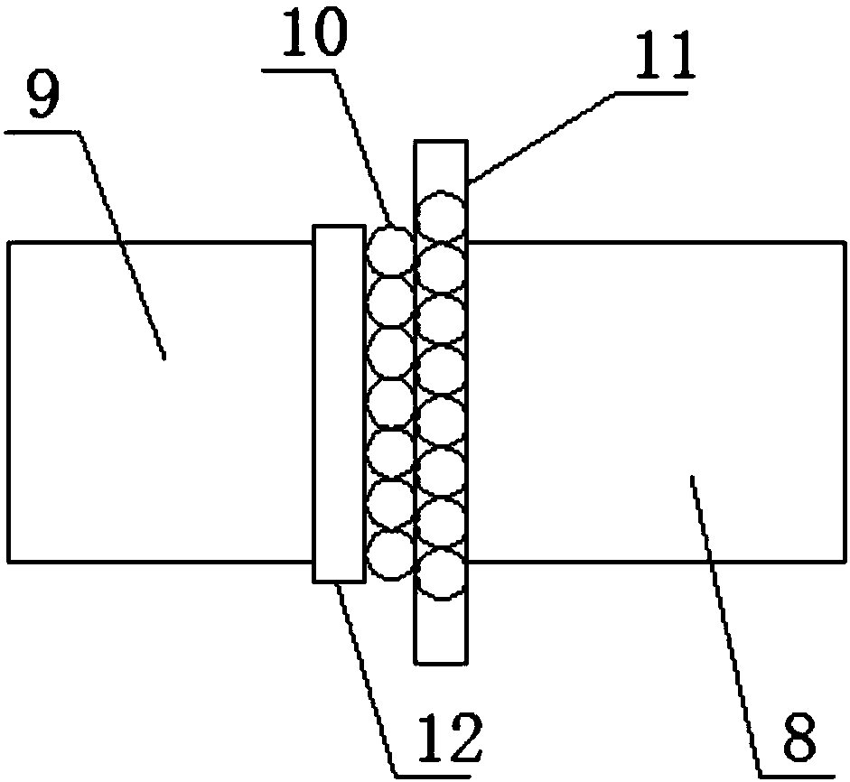 Low-speed self-lubrication high-temperature sliding bearing